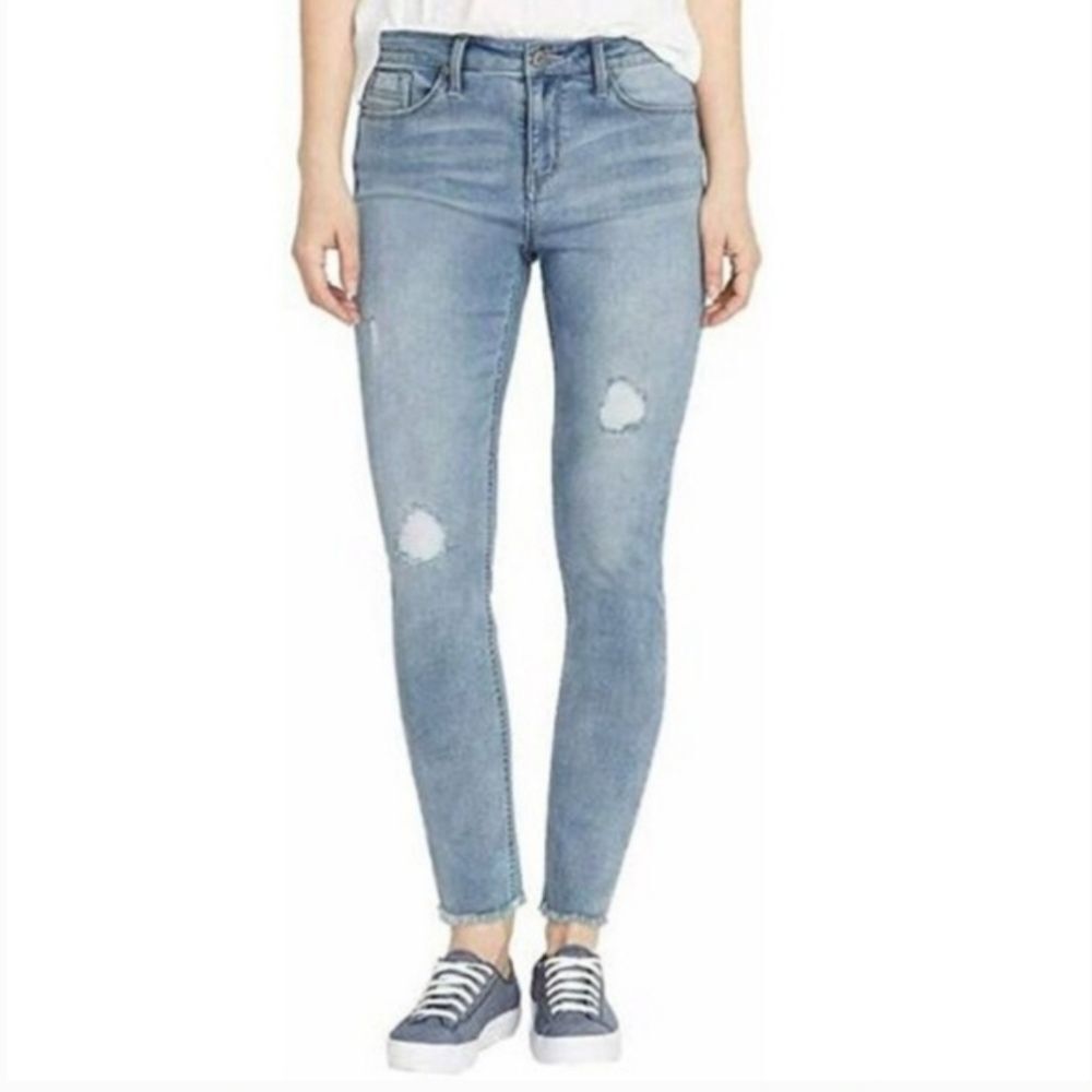 Buffalo David Bitton Blue Jeans Womens Size 4 Distressed Jess